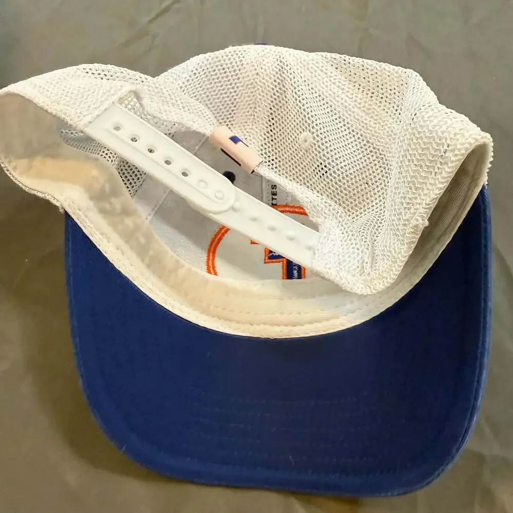Florida Gators Hat Youth Top of the World Block F Trucker Mesh Blue NCAA
